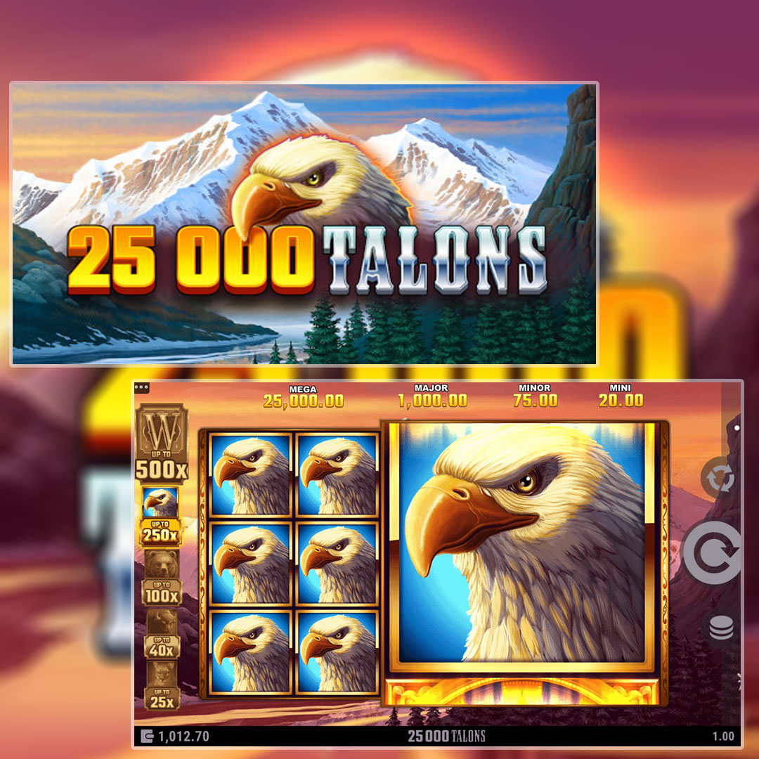 Slot 25000 Talons Micro Gaming, Asli BONUS Perkalian Besar!!