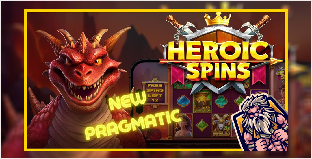 New Game Dari Pragamtic Play Heroic Spins!!